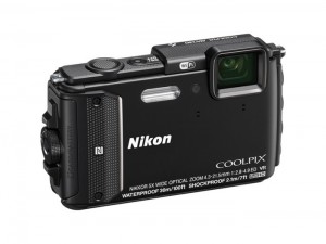 Nikon COOLPIX AW130 front black